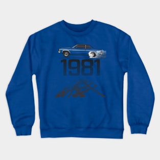 Multi-Color Body Option Apparel 1981 Crewneck Sweatshirt